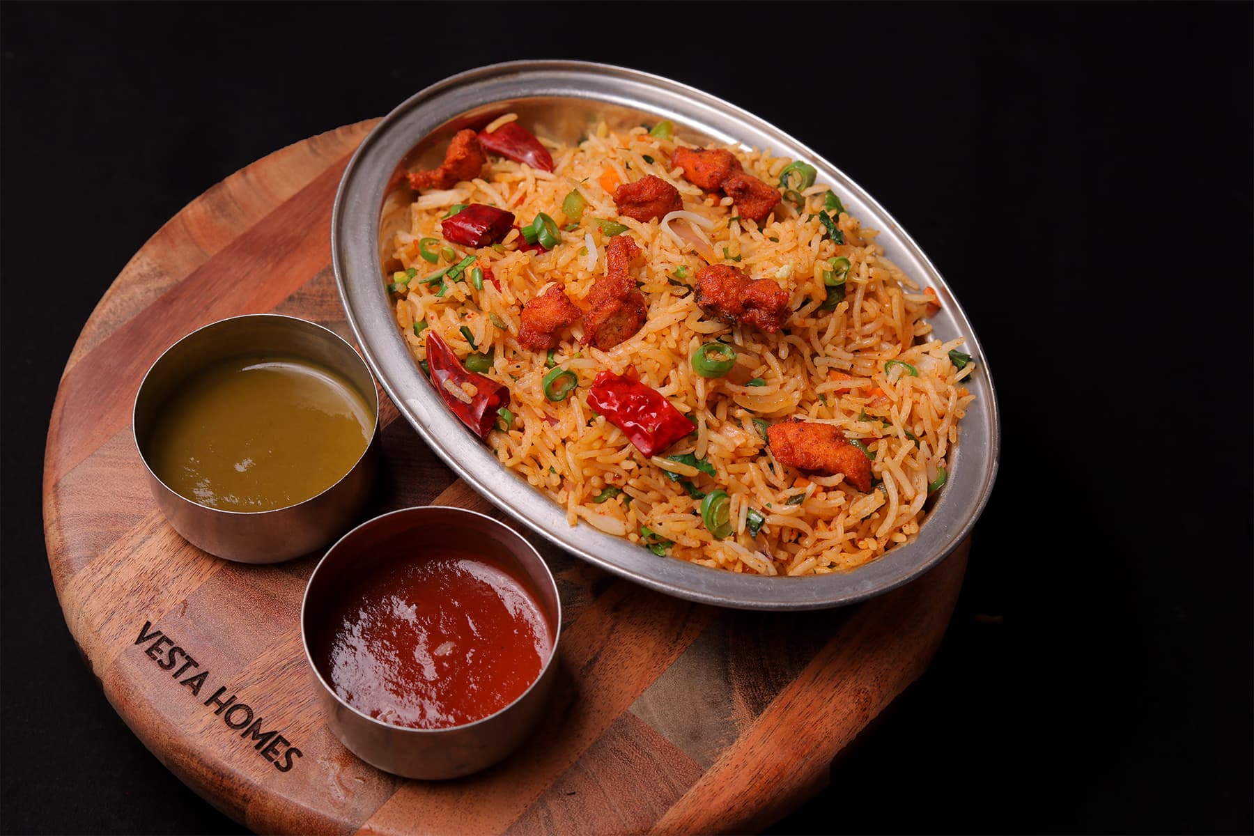 Schezwan Chicken Rice